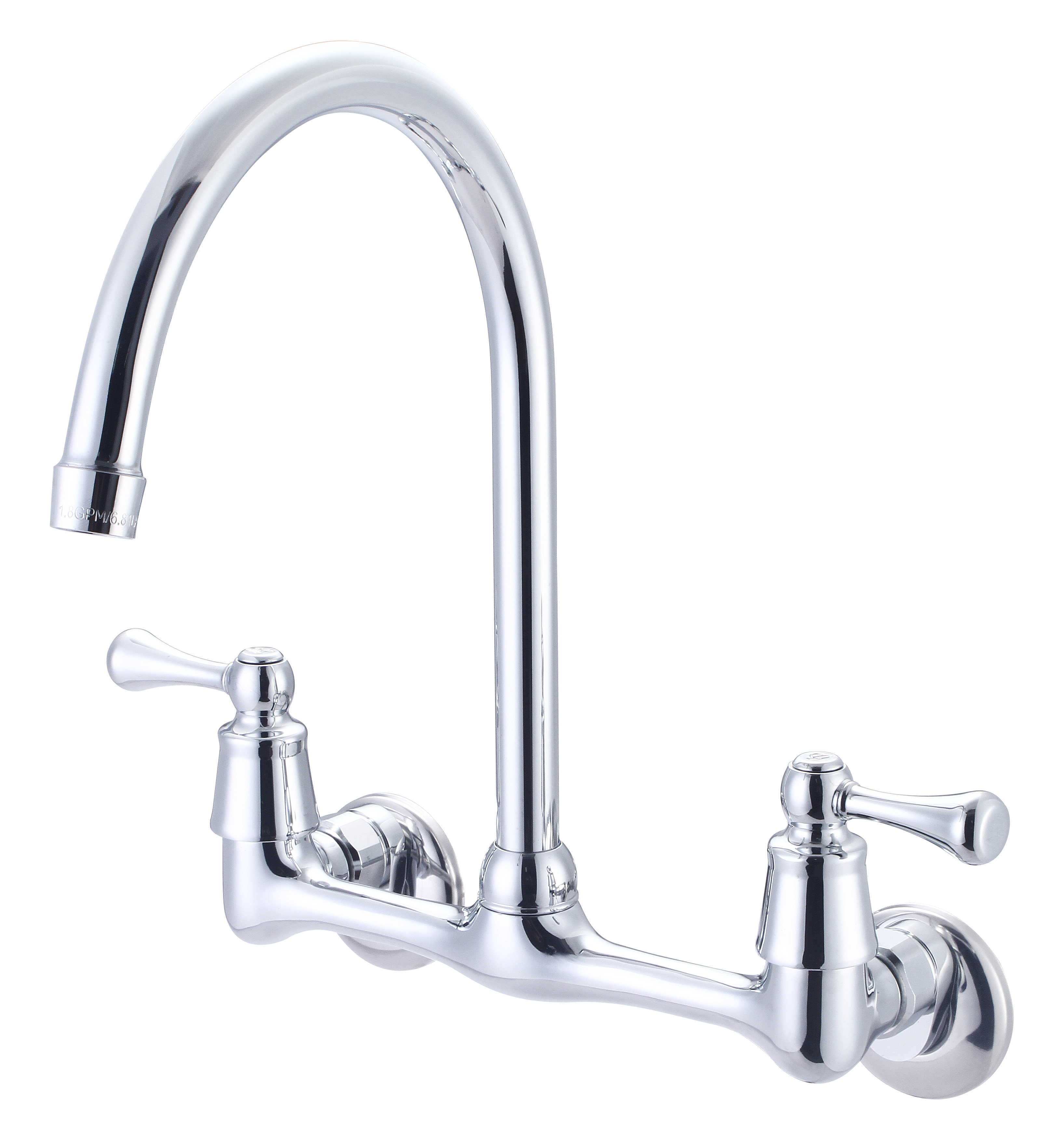 Wallmount Ceramic Swingspout Faucet