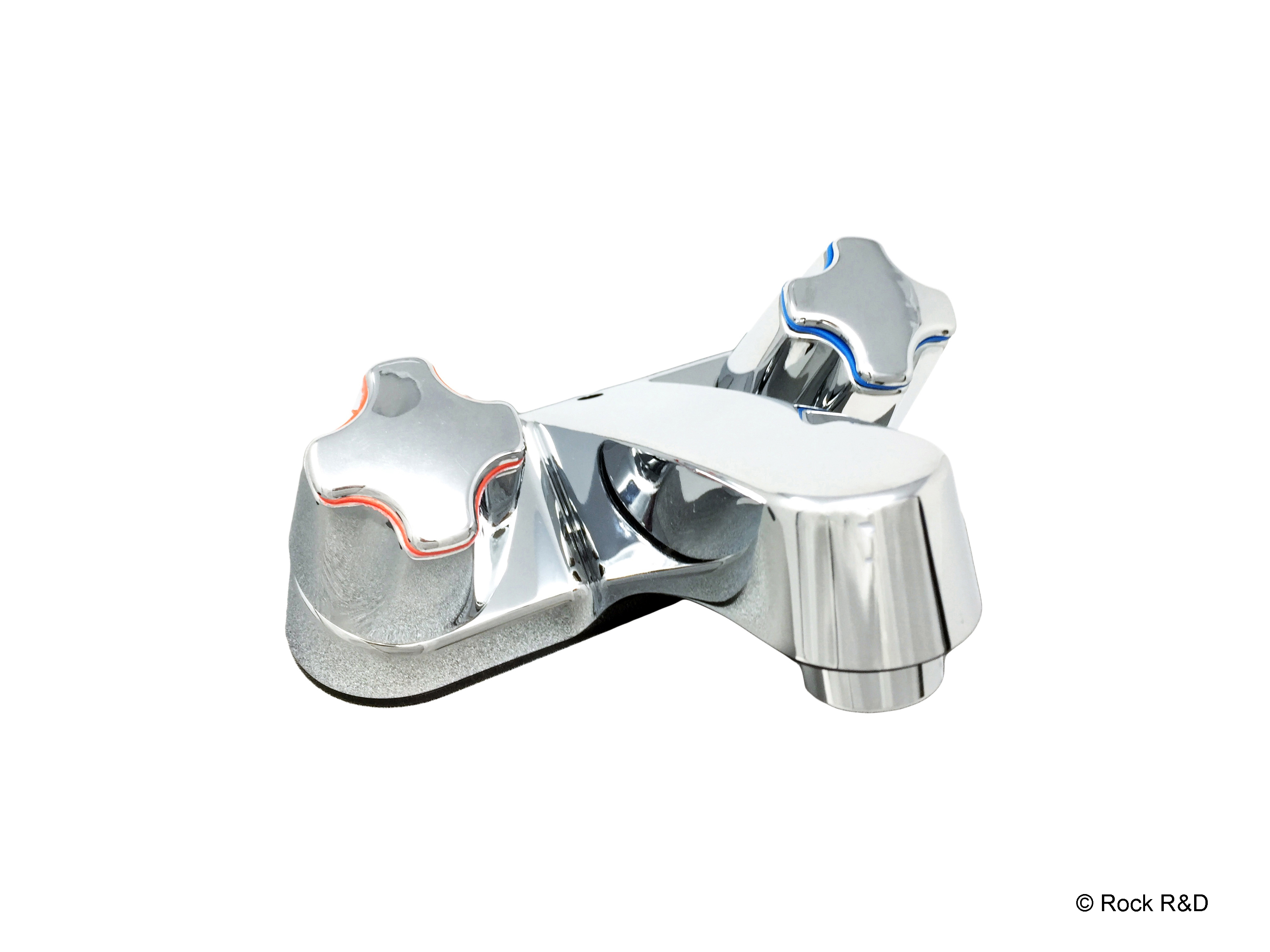4 in. Metal Handled Ceramic Lavatory Faucet