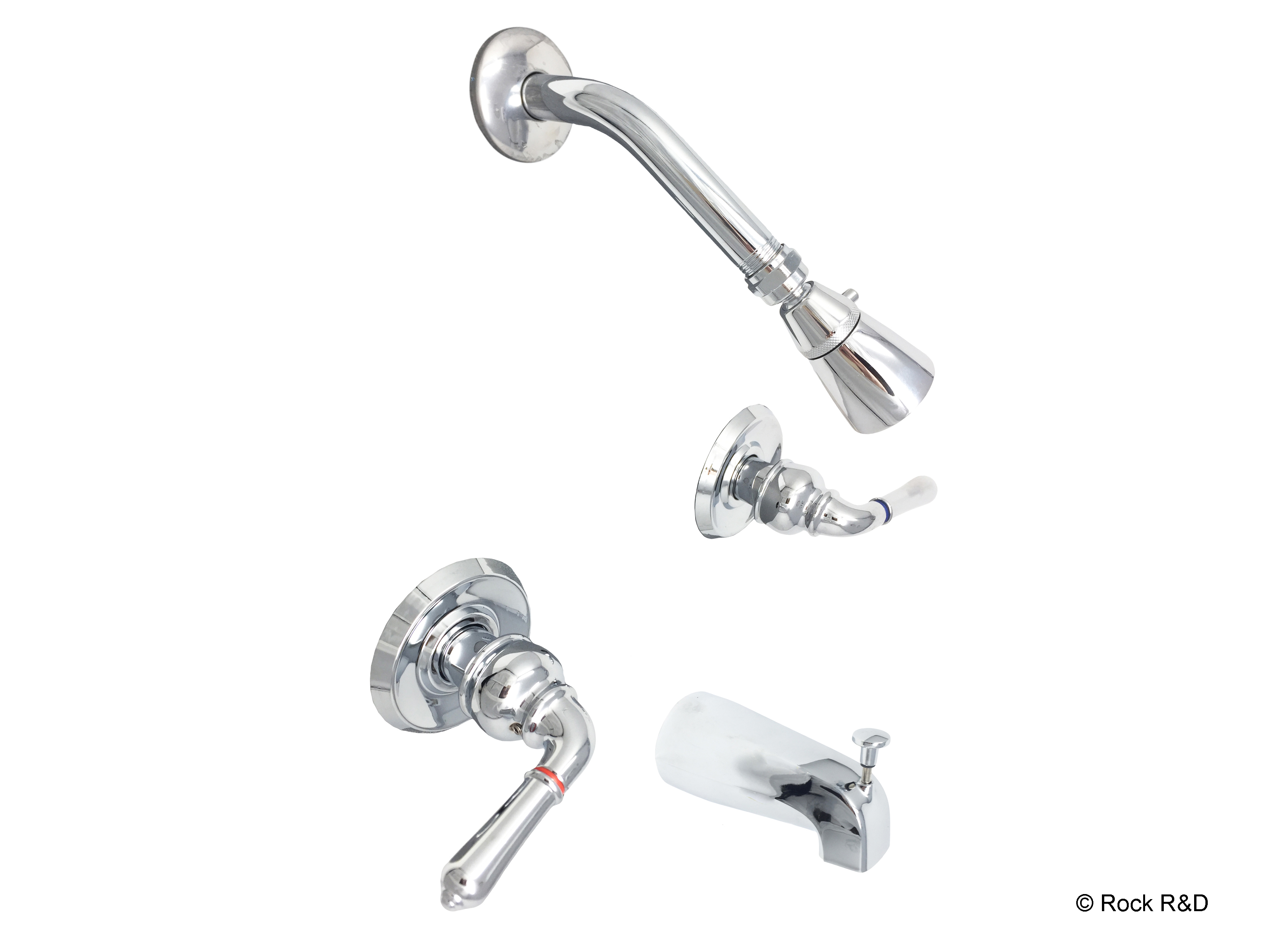 Two Handle Ceramic Control Tub/Shower Valves