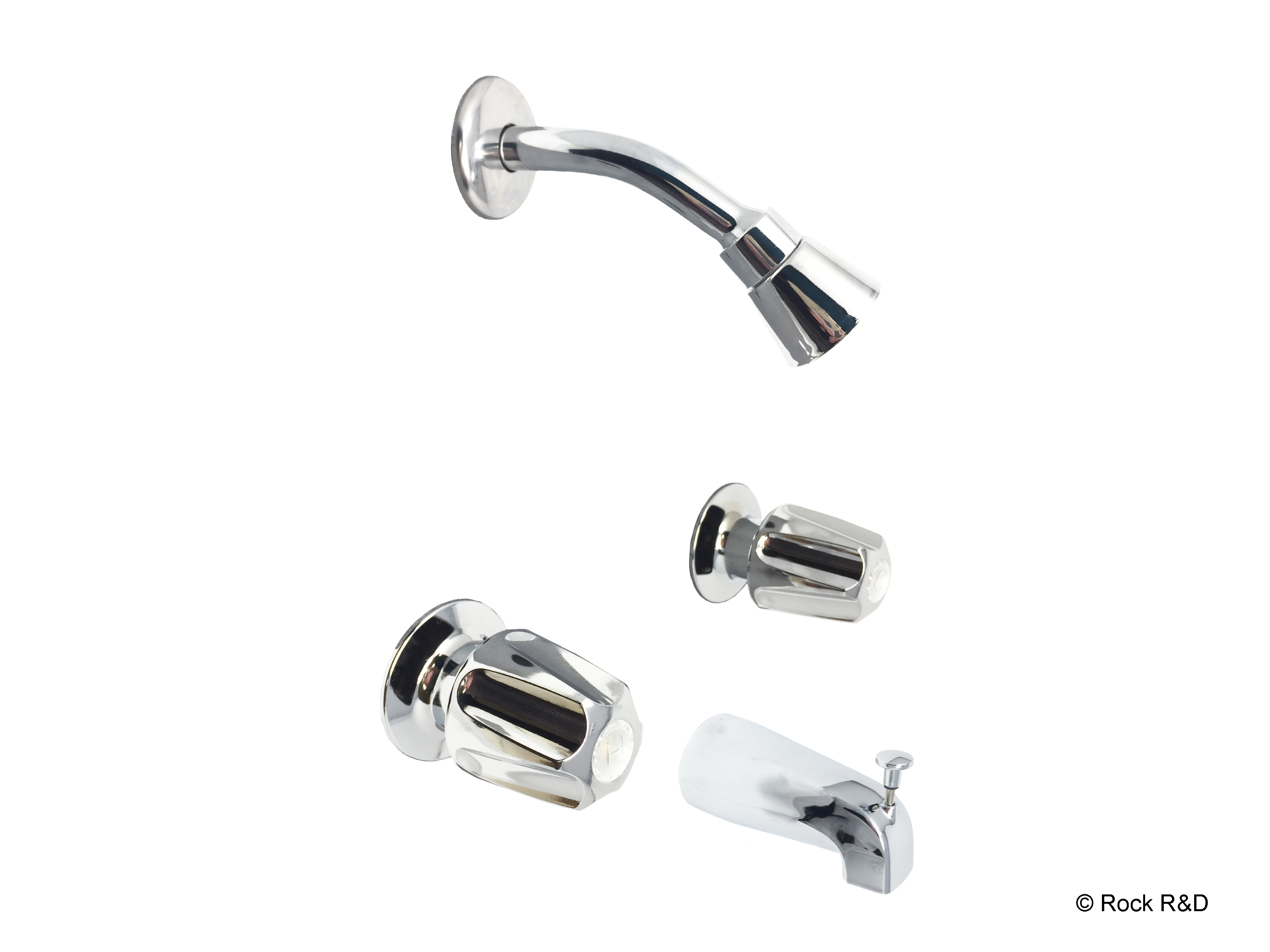 Two Handle Tub And Shower Valve