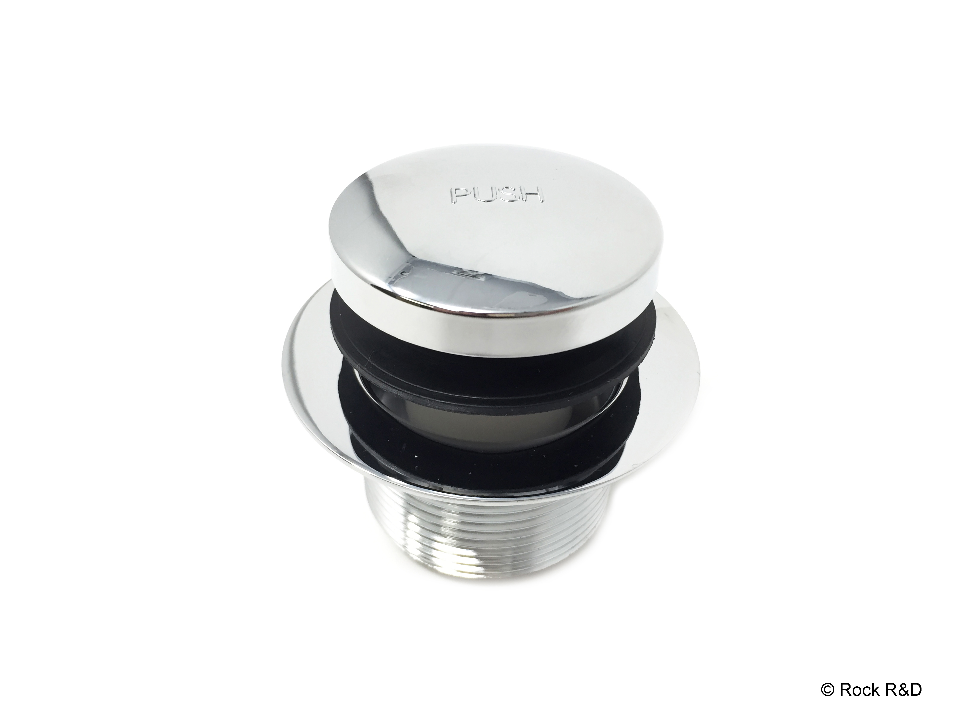 Bath Drain With Tip Toe Stopper