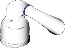 Canopied Lever Handles