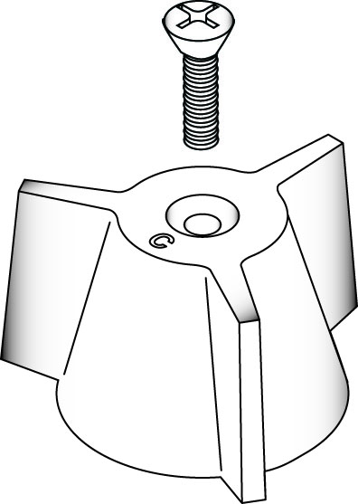 Kitchen/Lavatory Handle For American Standard*