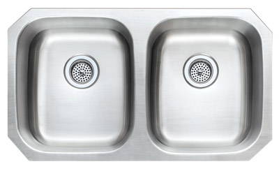 Undercounter Double Kitchen Sink