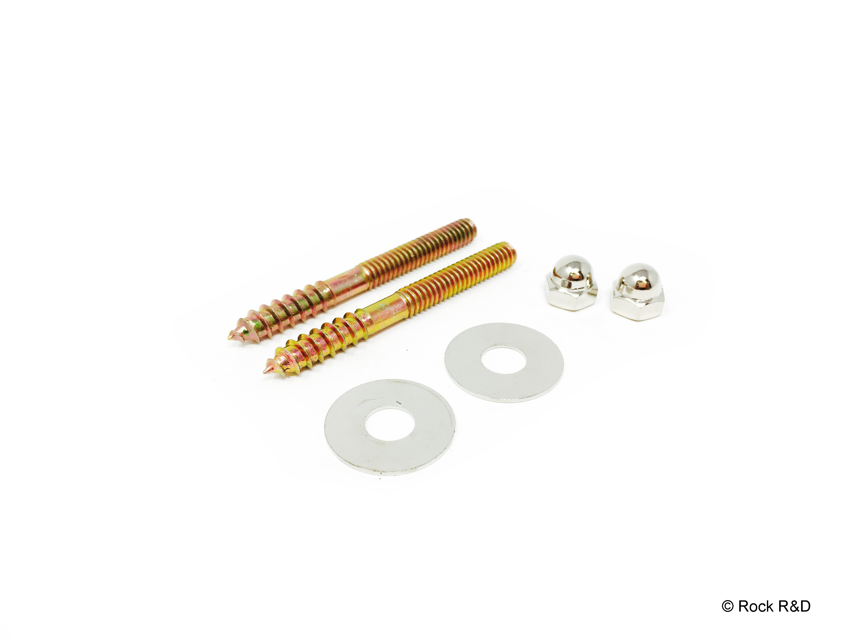 Closet Screws Brass Plated 6 Pc. Set