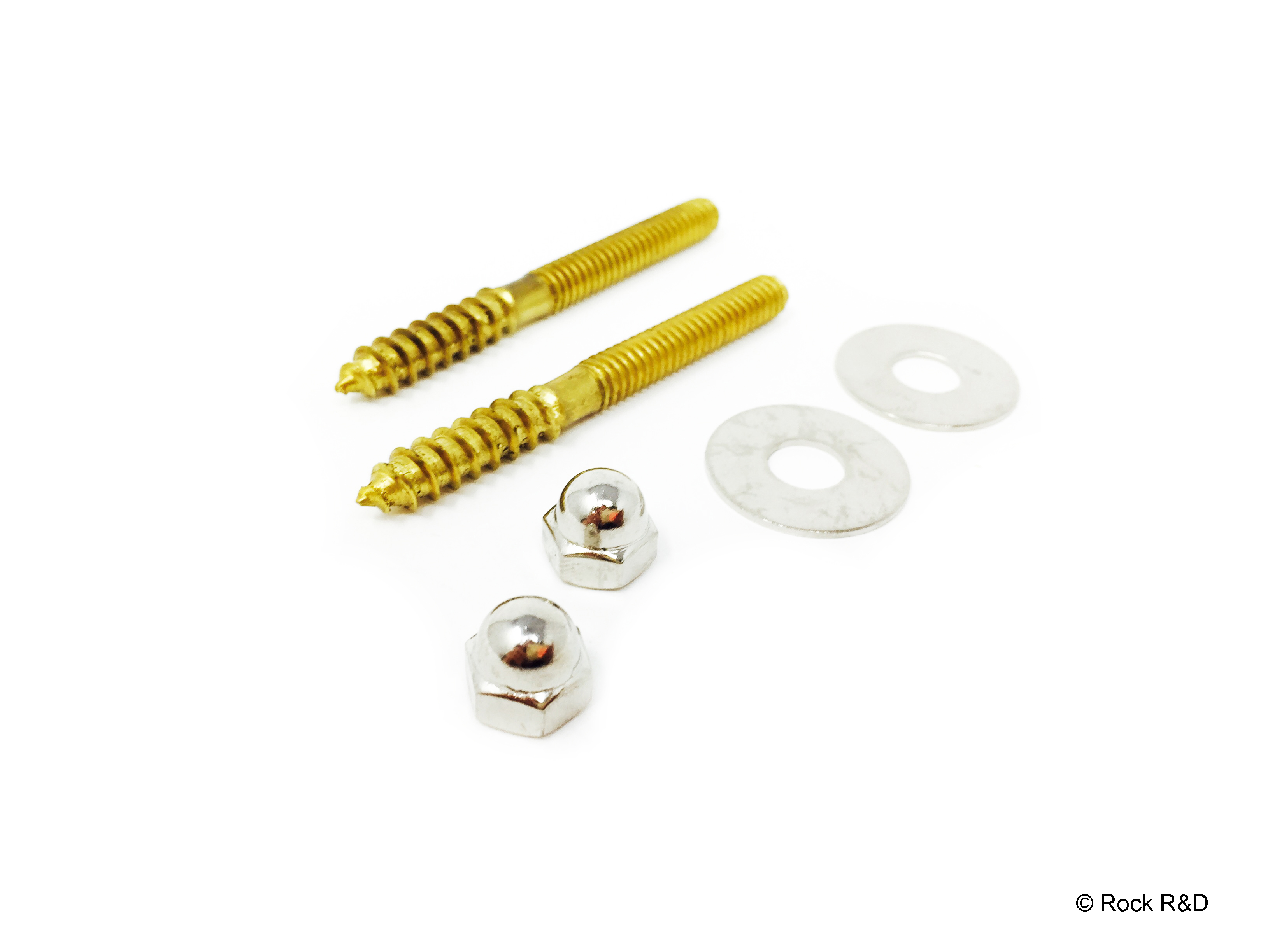 Closet Screws Solid Brass 6 Pc. Set