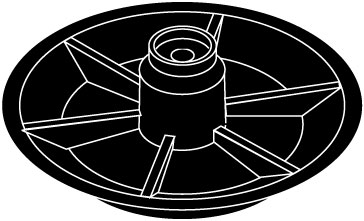 Snap On Seat Disc Fits American Standard*