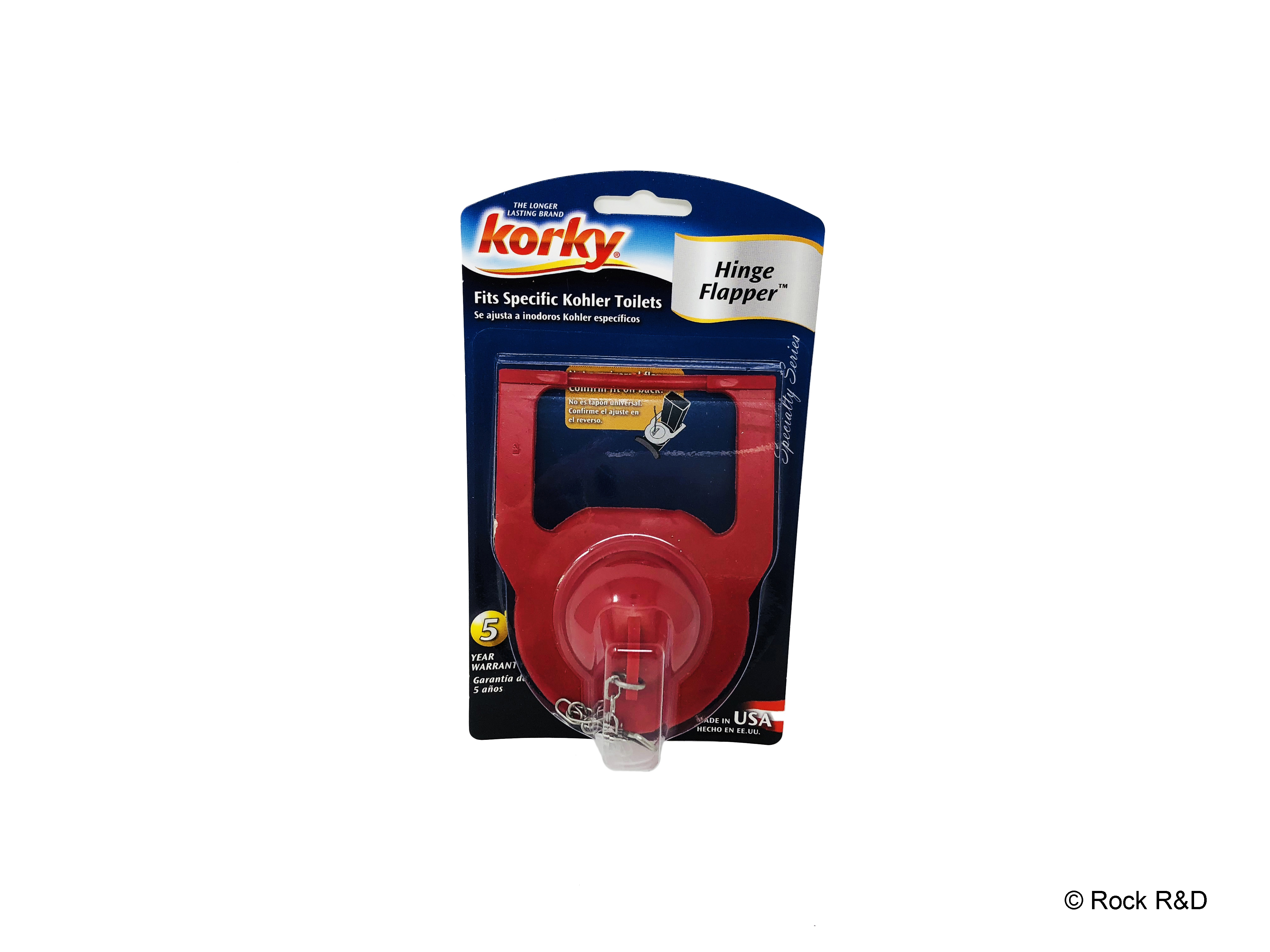 Korky Flapper - Fits Kohler Hinge