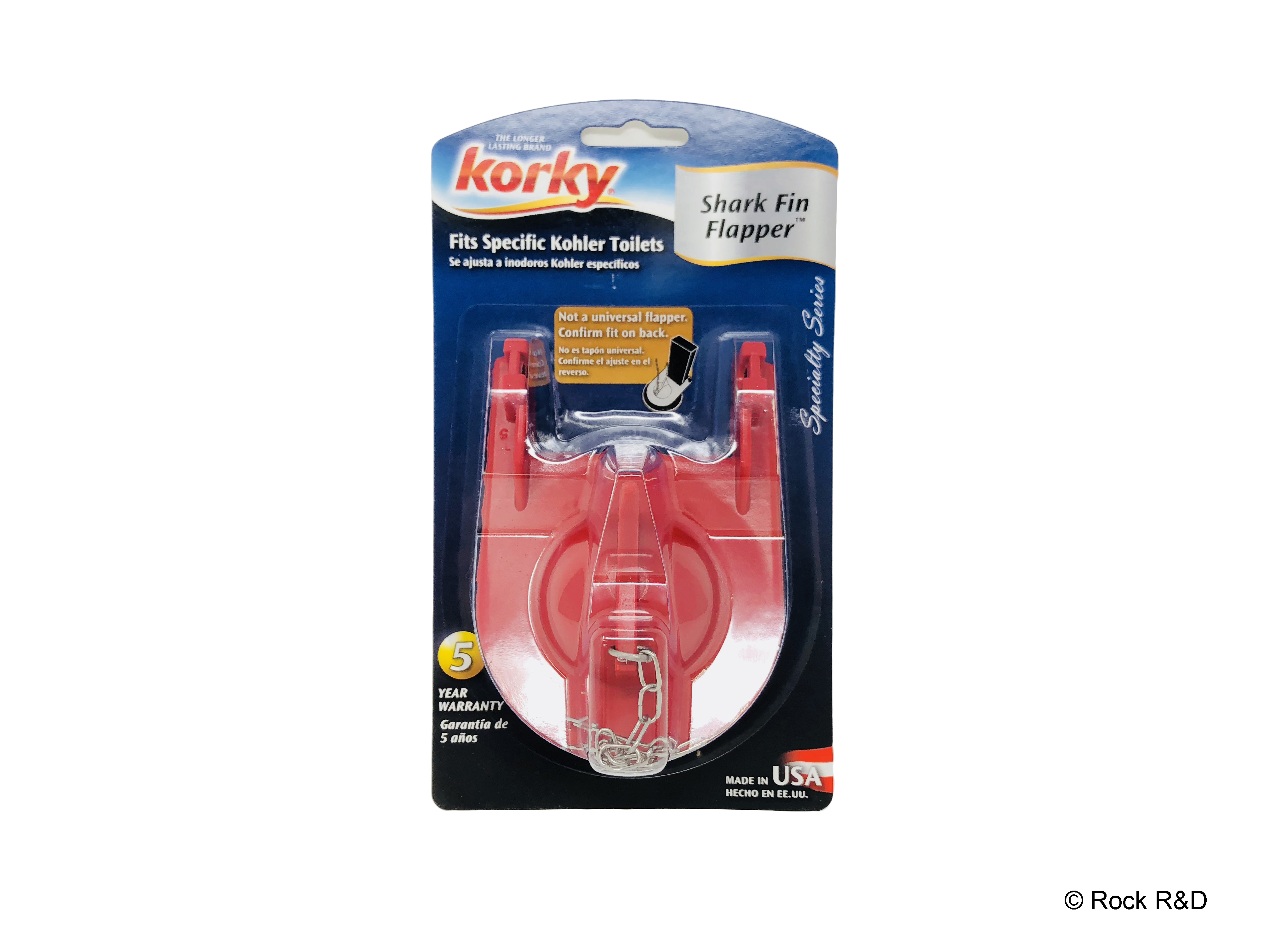 Korky Flapper - Fits Kohler Shark Fin