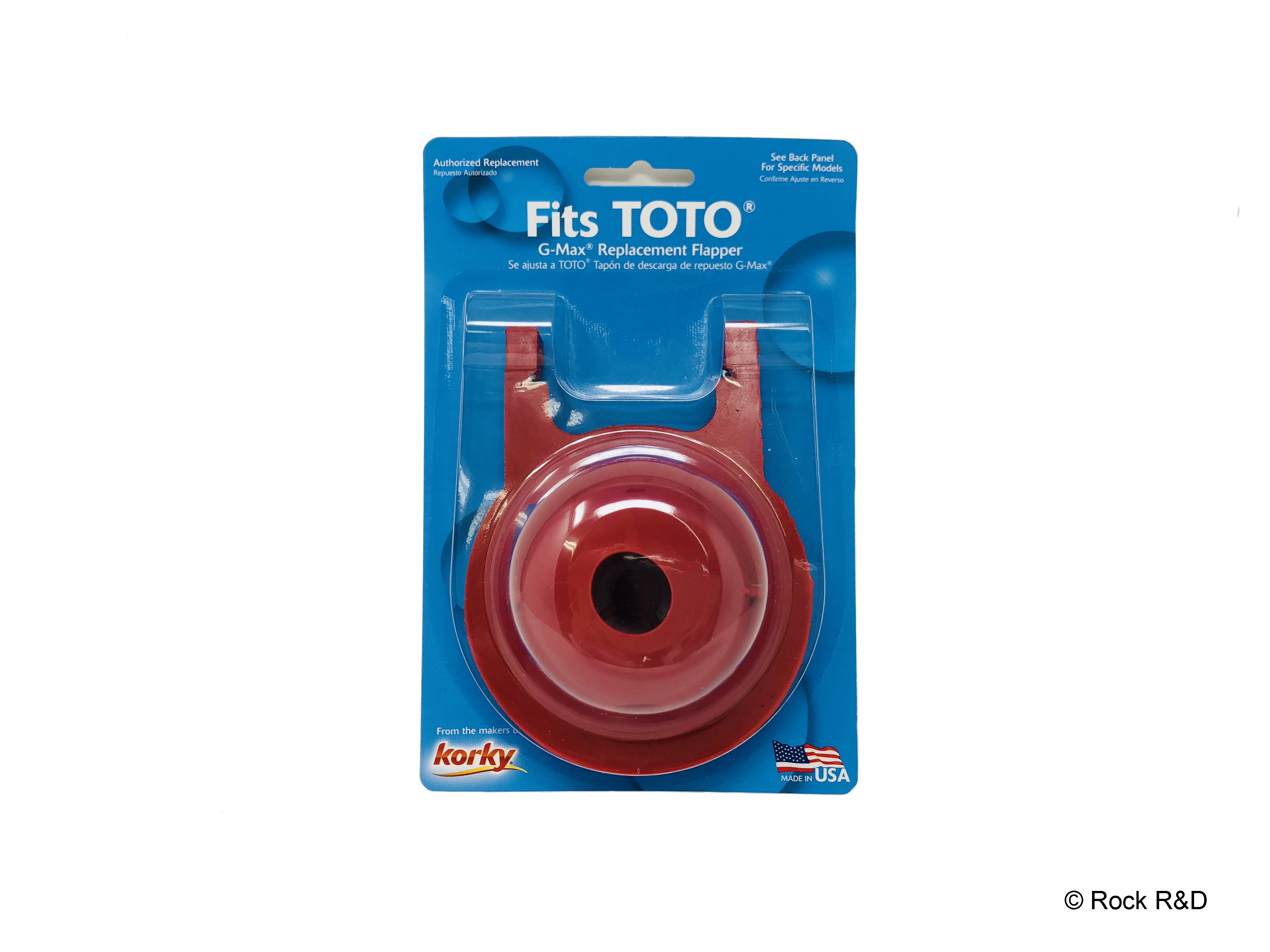 Korky Flapper Fits Toto G-Max Flapper