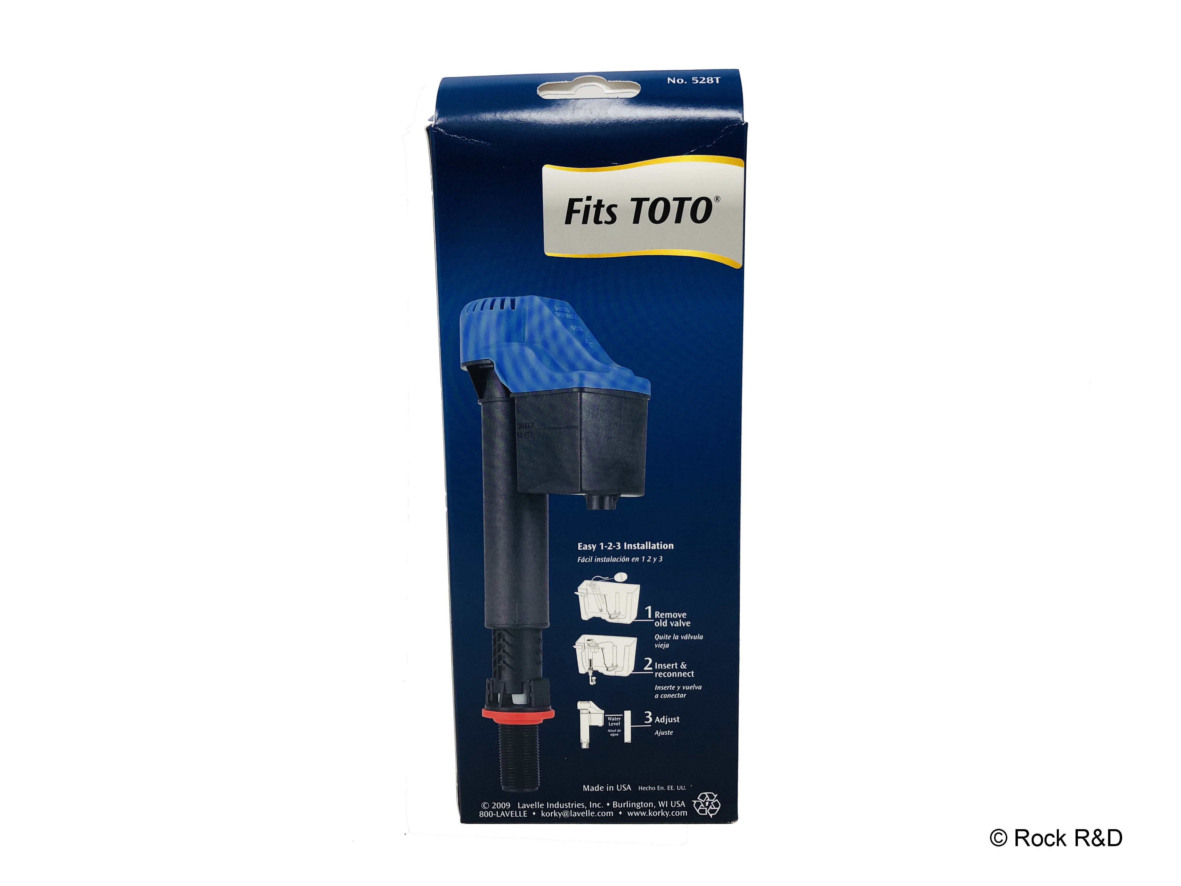 Korky Fill Valve Fits Toto G-Max & Power Gravity