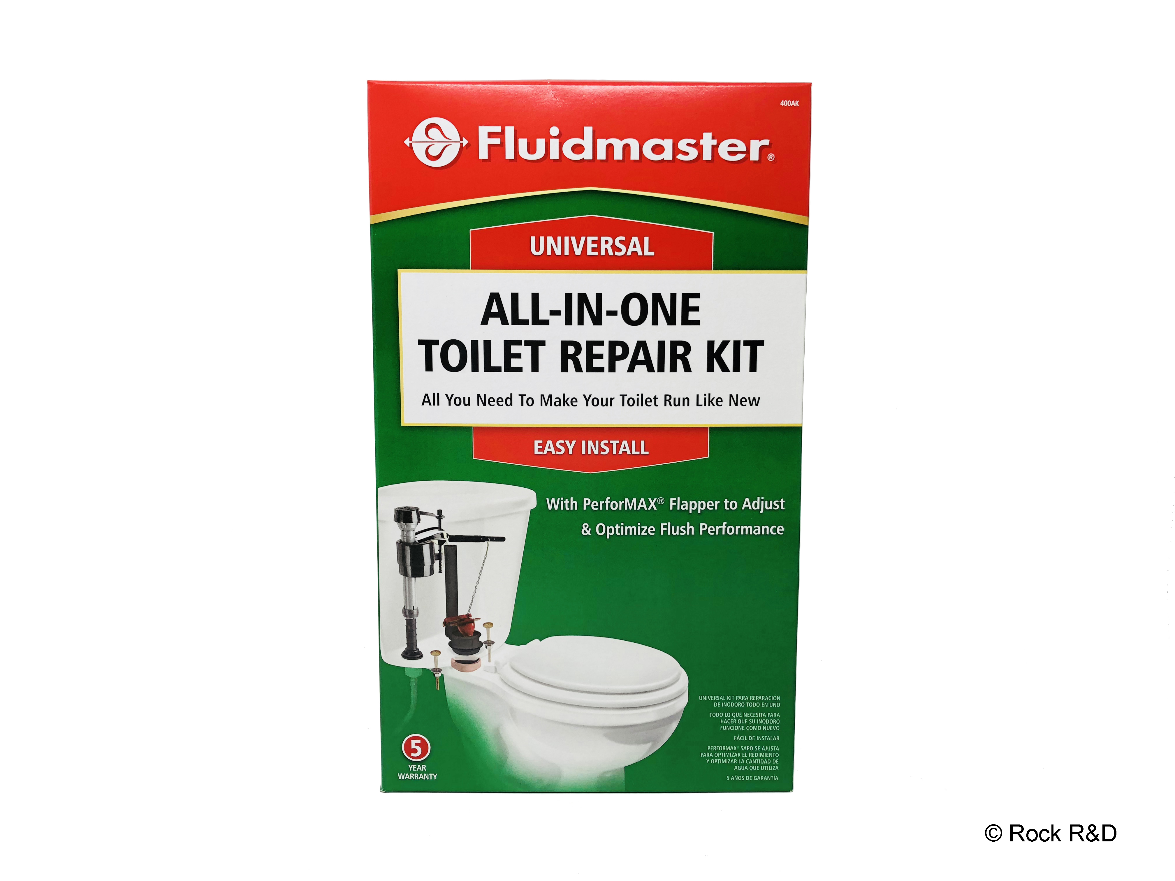 Fluidmaster 400AK Complete Toilet Repair Kit
