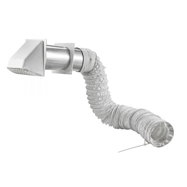 Vent Hood Ducting Kit With Rodent & Debris Guard