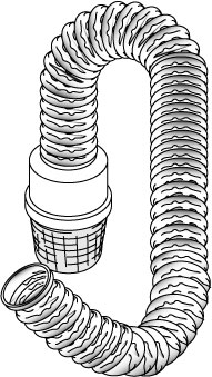 Indoor Clothes Dryer Lint Trap Kit