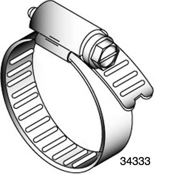 Worm Gear Stainless Band Hose And Pipe Clamps