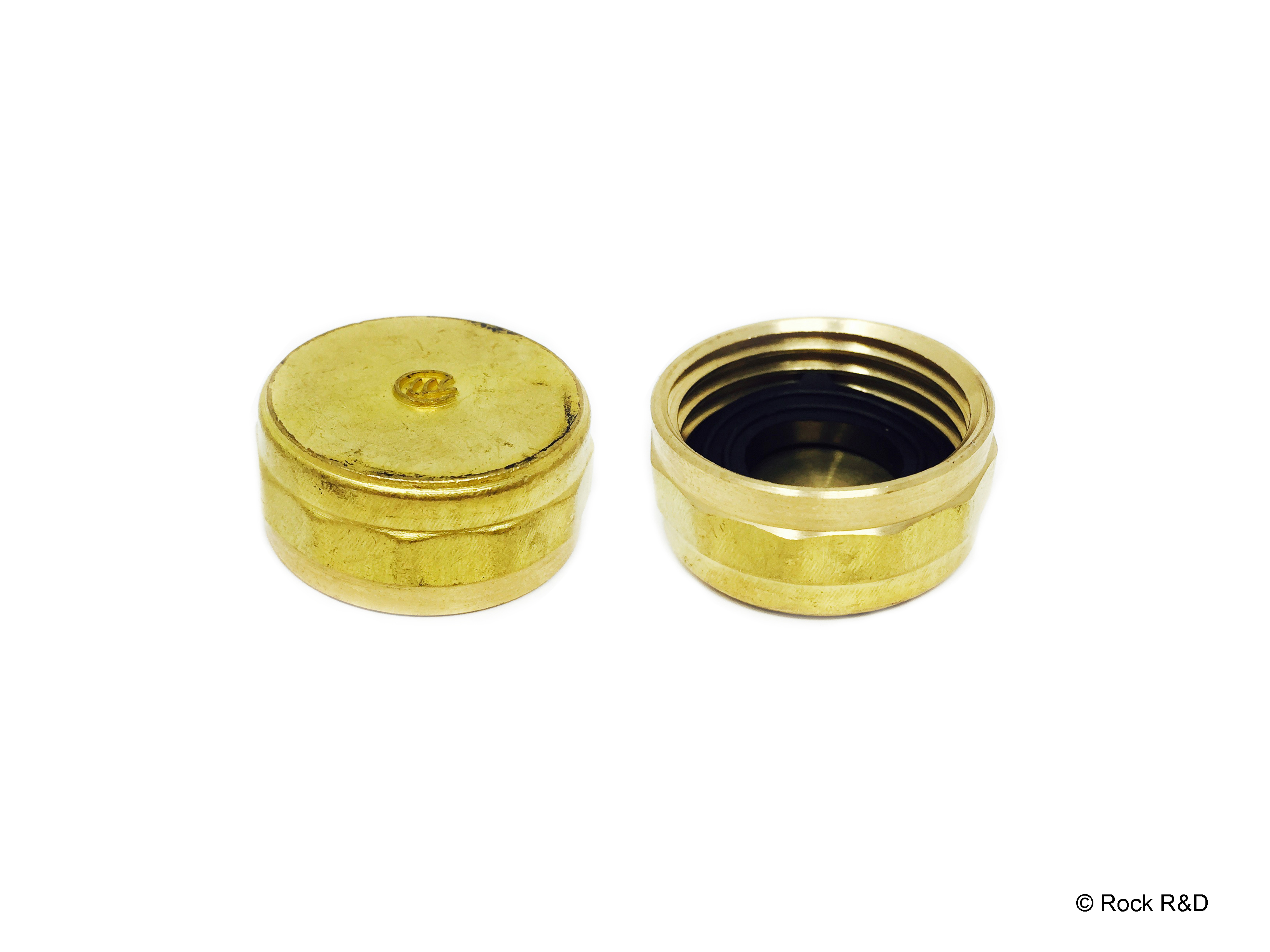 Hose End Caps Brass FHT